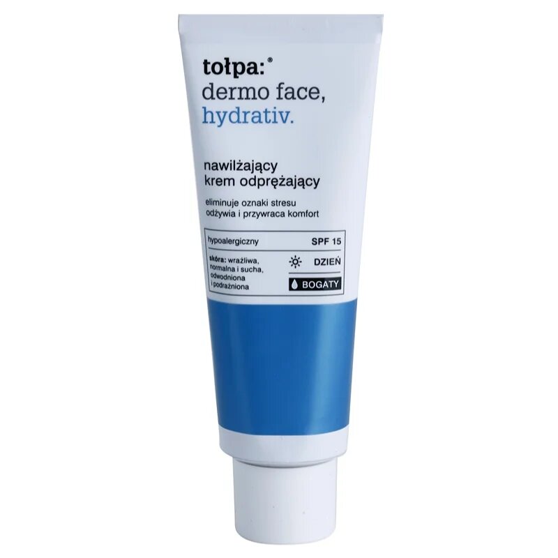 Tołpa Dermo Face Hydrativ gazdag hidratáló krém SPF 10 40 ml