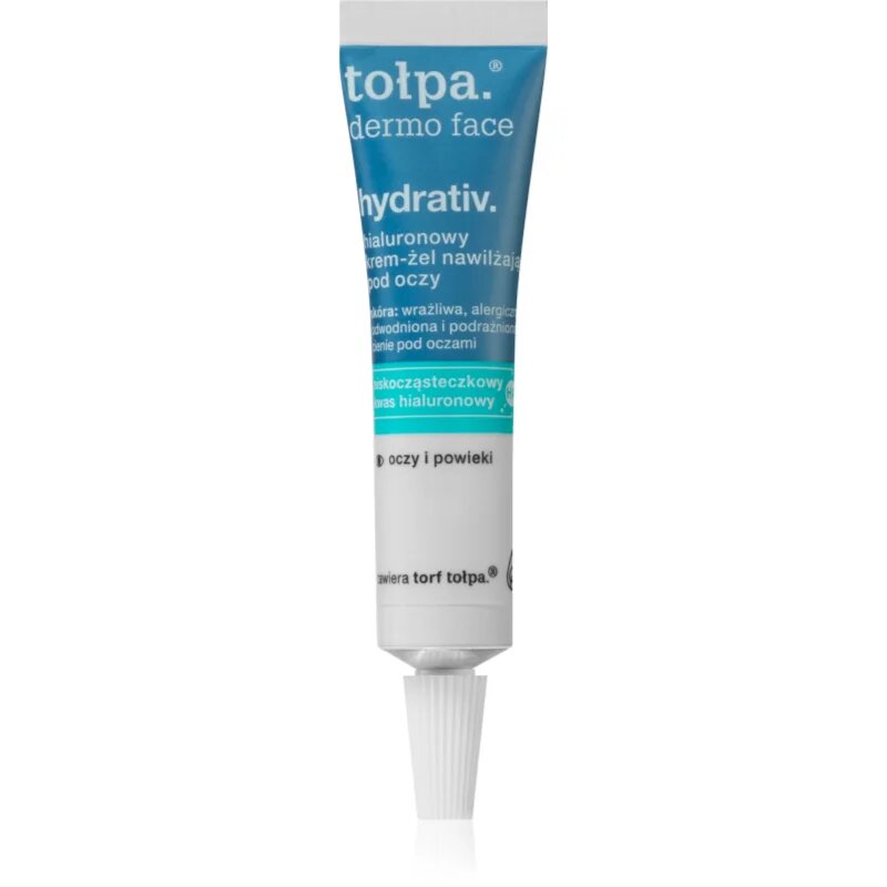 Tołpa Dermo Face Hydrativ szemkörnyékápoló krém-gél a szem alatti sötét karikákra 10 ml