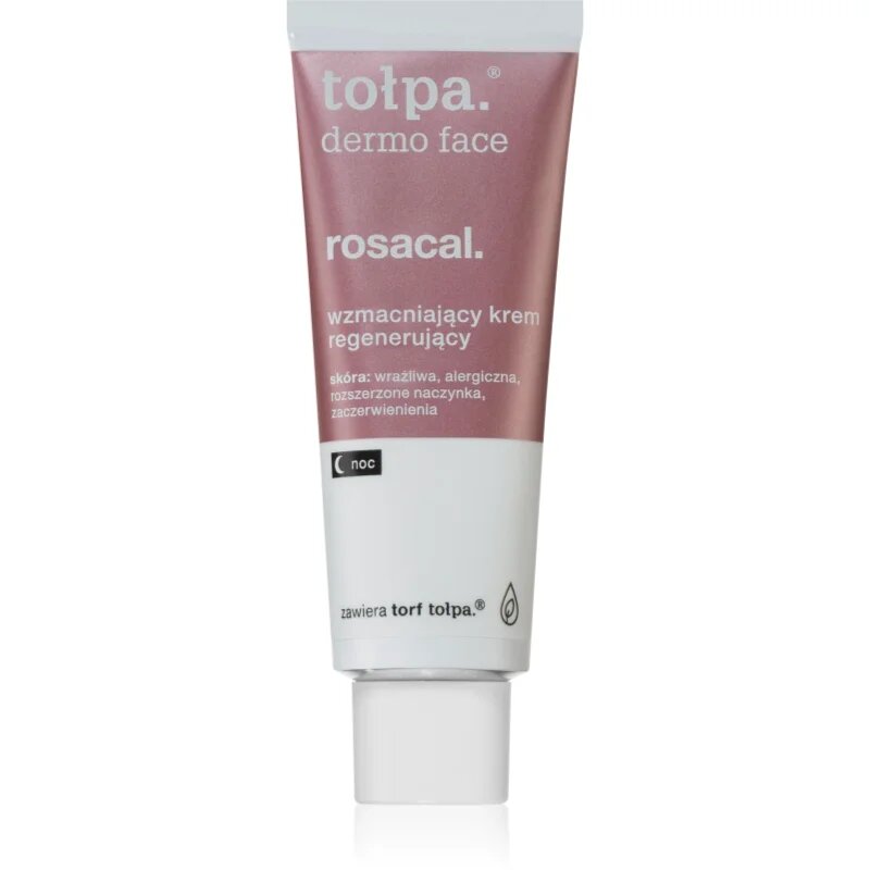 Tołpa Dermo Face Rosacal éjszakai regeneráló krém Érzékeny bőrpírra hajlamos bőrre 40 ml
