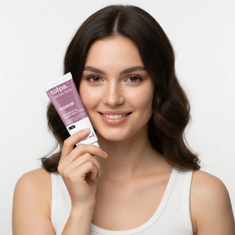 Tołpa Dermo Face Rosacal éjszakai regeneráló krém Érzékeny bőrpírra hajlamos bőrre 40 ml