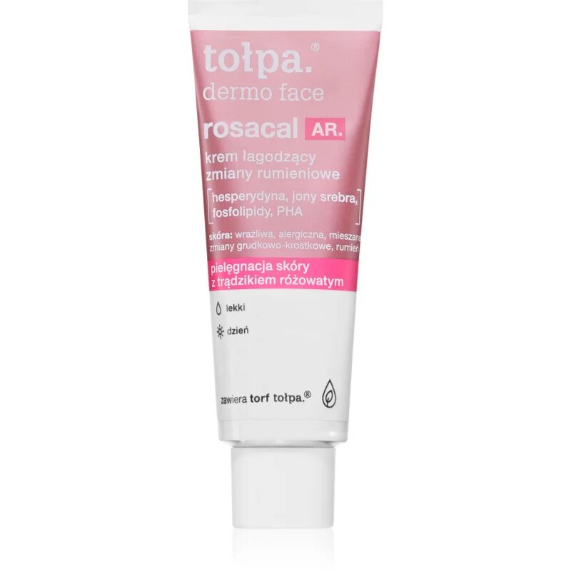 Tołpa Dermo Face Rosacal könnyű nappali krém bőrpír ellen 40 ml
