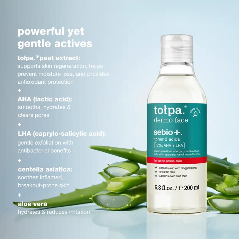 Tołpa Dermo Face Sebio + tonik savakkal 200 ml