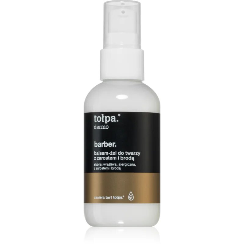 Tołpa Dermo Men Barber nyugtató balzsam- gél szakállra férfiaknak 75 ml