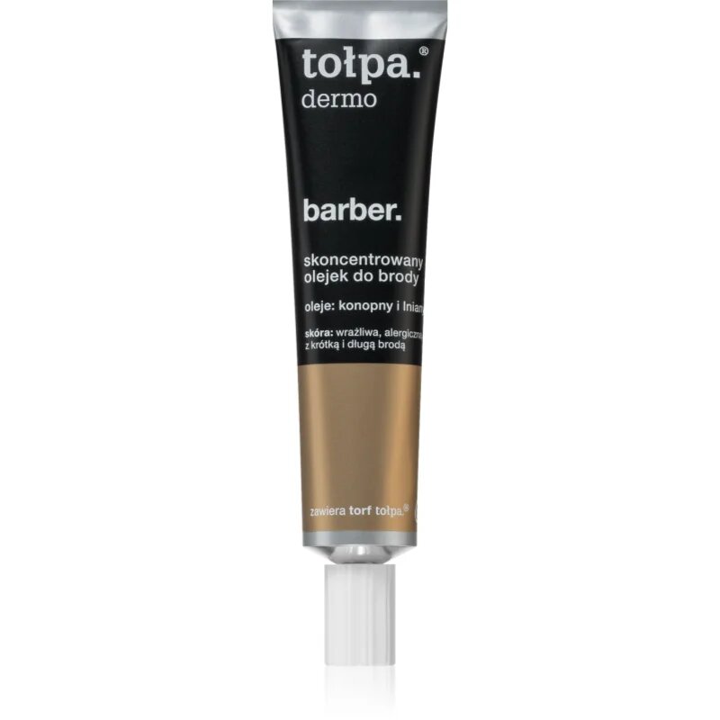 Tołpa Dermo Men Barber tápláló olaj az arcra és a szakállra 40 ml