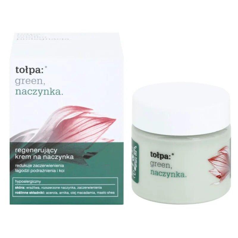 Tołpa Green Capillary regeneráló krém a kitágult erekre és a visszérre 50 ml