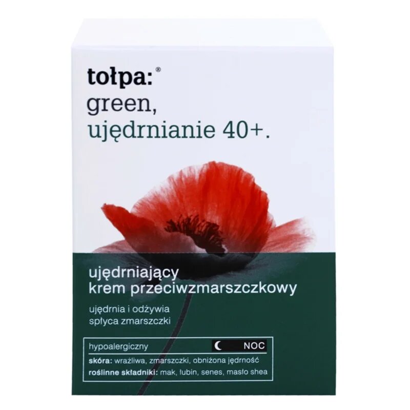 Tołpa Green Firming 40+ feszesítő éjszakai krém ránctalanító hatással 50 ml