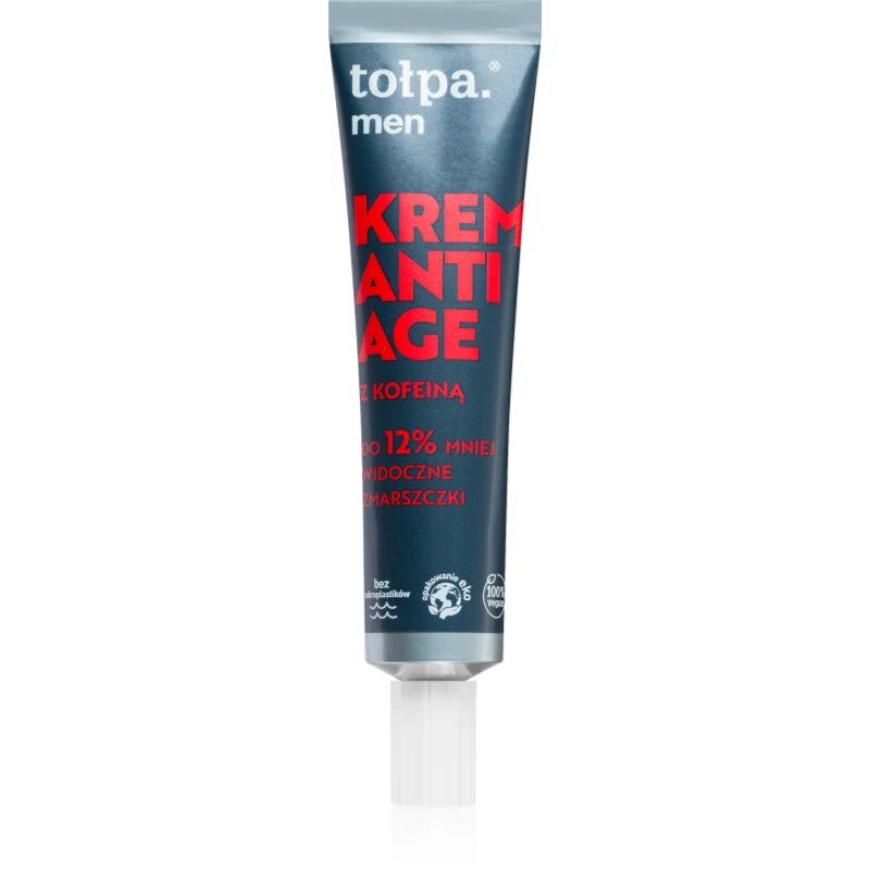 Tołpa Men arckrém ami kisimítja az öregedés jeleit koffeinnel uraknak 40 ml