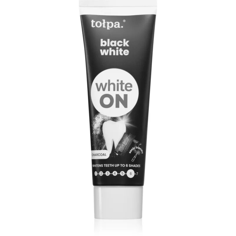 Tołpa On White Black White fehérítő fogkrém 75 ml