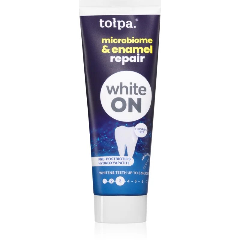 Tołpa On White Microbiome & Enamel Repair fehérítő fogkrém 75 ml