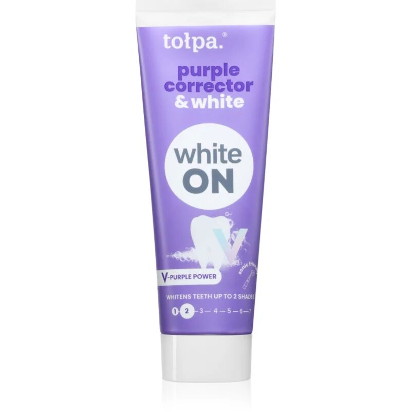 Tołpa On White Purple Corrector & White fehérítő fogkrém 75 ml