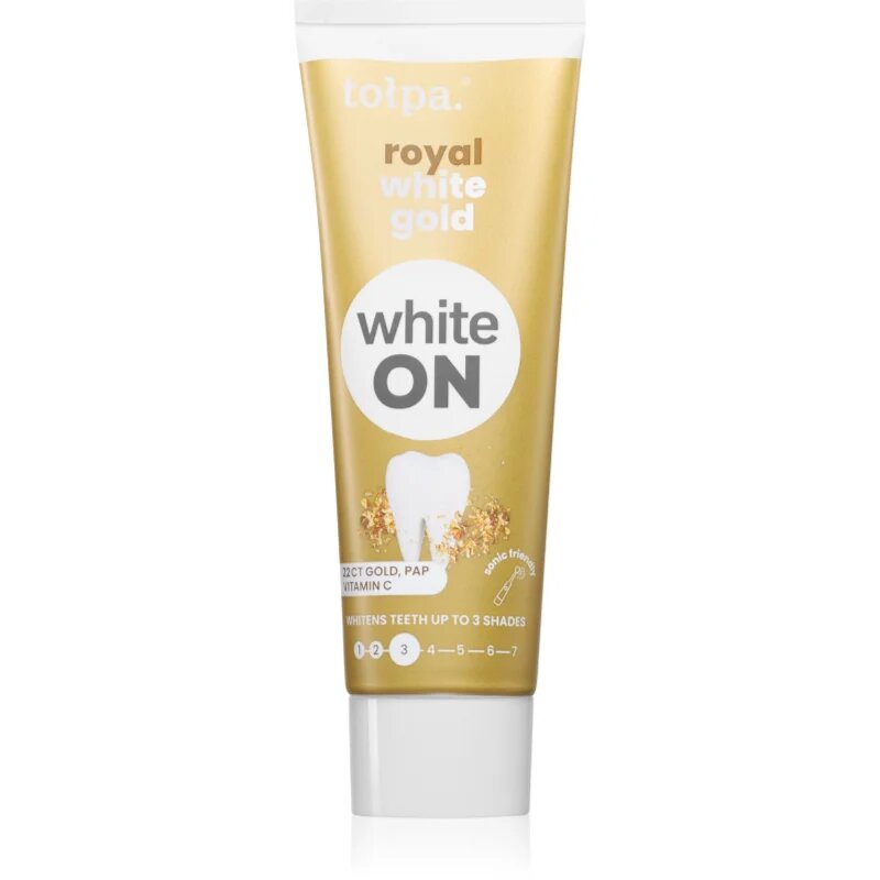 Tołpa On White Royal White Gold fehérítő fogkrém 75 ml