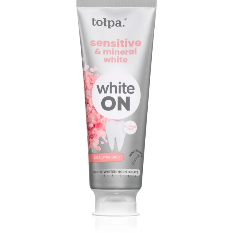 Tołpa On White Sensitive & Mineral fehérítő fogkrém 75 ml