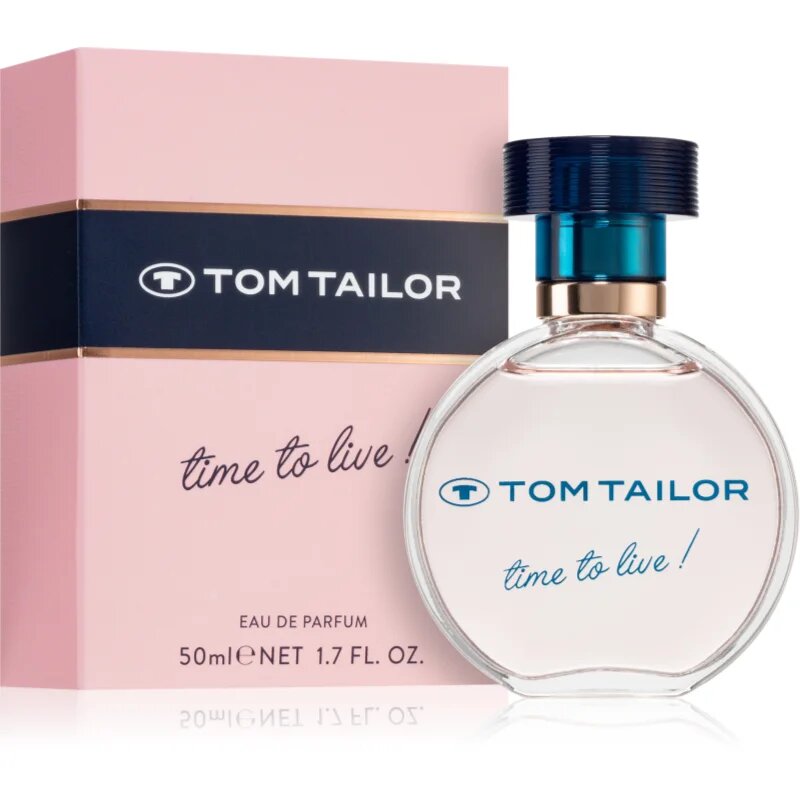 Tom Tailor Time to Live! Eau de Parfum hölgyeknek 50 ml