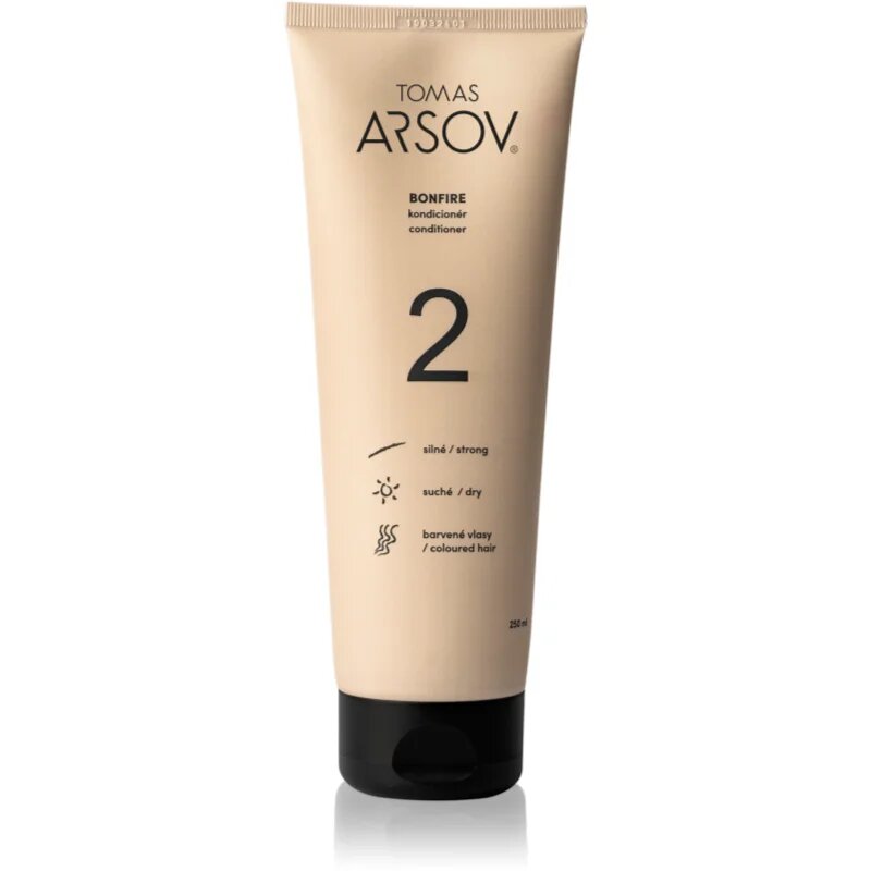 Tomas Arsov Bonfire Rinse Off Conditioner mélyregeneráló kondicionáló száraz károsult hajra 250 ml