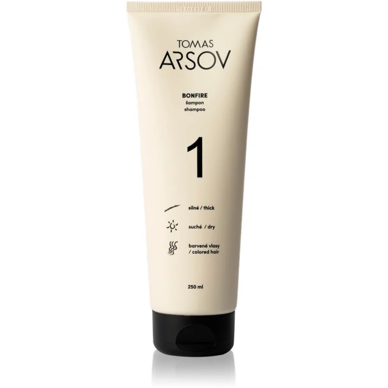 Tomas Arsov Bonfire Shampoo színvédő hidratáló sampon a sérült és festett hajra 250 ml