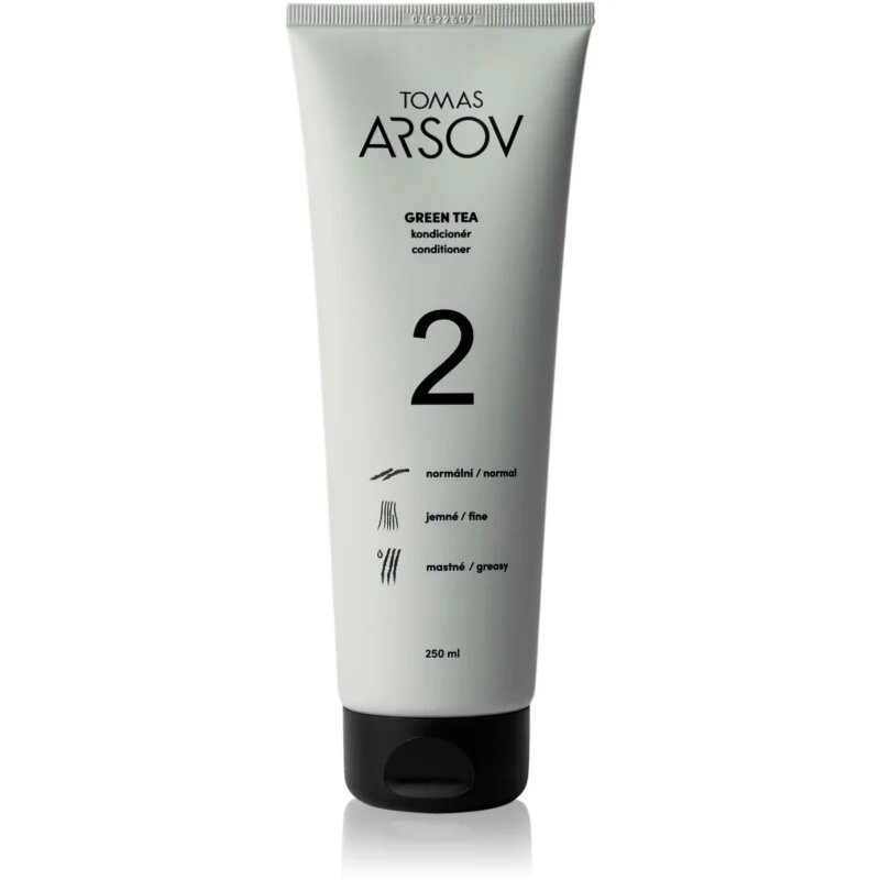 Tomas Arsov Green Tea Rinse Off Conditioner Kondícionáló minennapi használatra a töredezett hajvégekre 250 ml