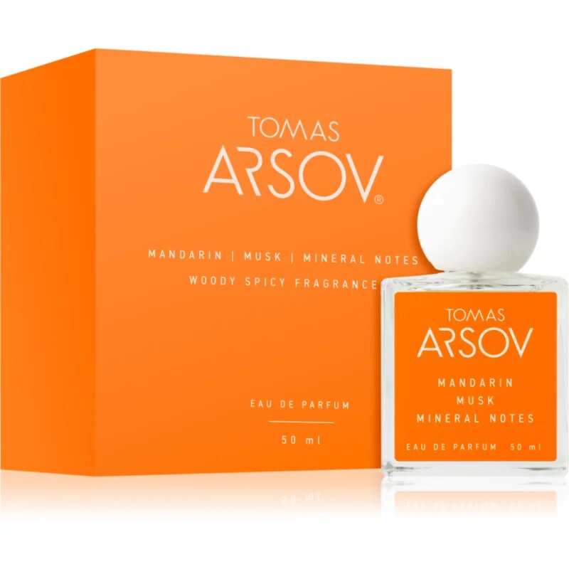Tomas Arsov Mandarin Musk Mineral Notes Eau de Parfum mandarinnal unisex 50 ml