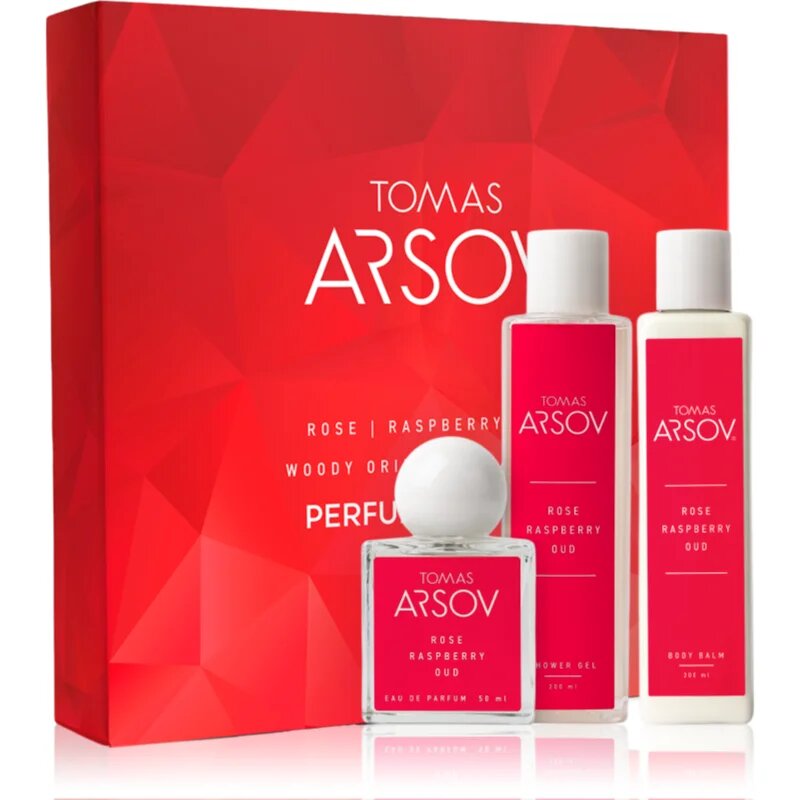 Tomas Arsov Rose Raspberry Oud ajándékszett unisex unisex