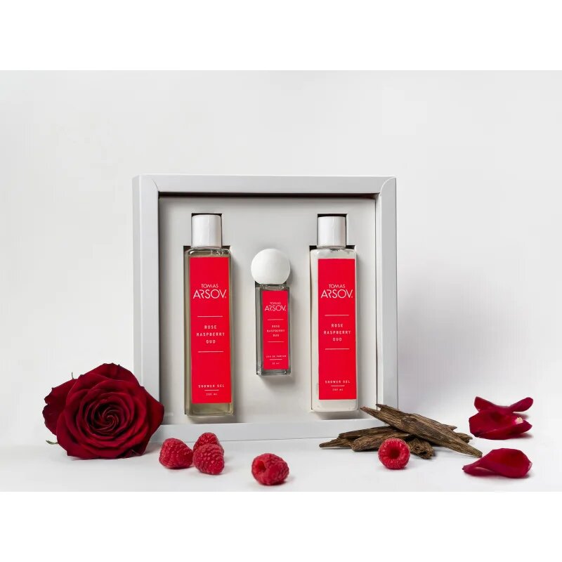 Tomas Arsov Rose Raspberry Oud ajándékszett unisex unisex