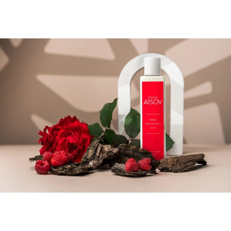 Tomas Arsov Rose Raspberry Oud Body Balm testápoló tej 200 ml
