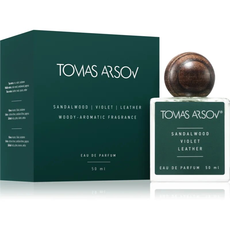 Tomas Arsov SANDALWOOD VIOLET LEATHER parfüm unisex 50 ml