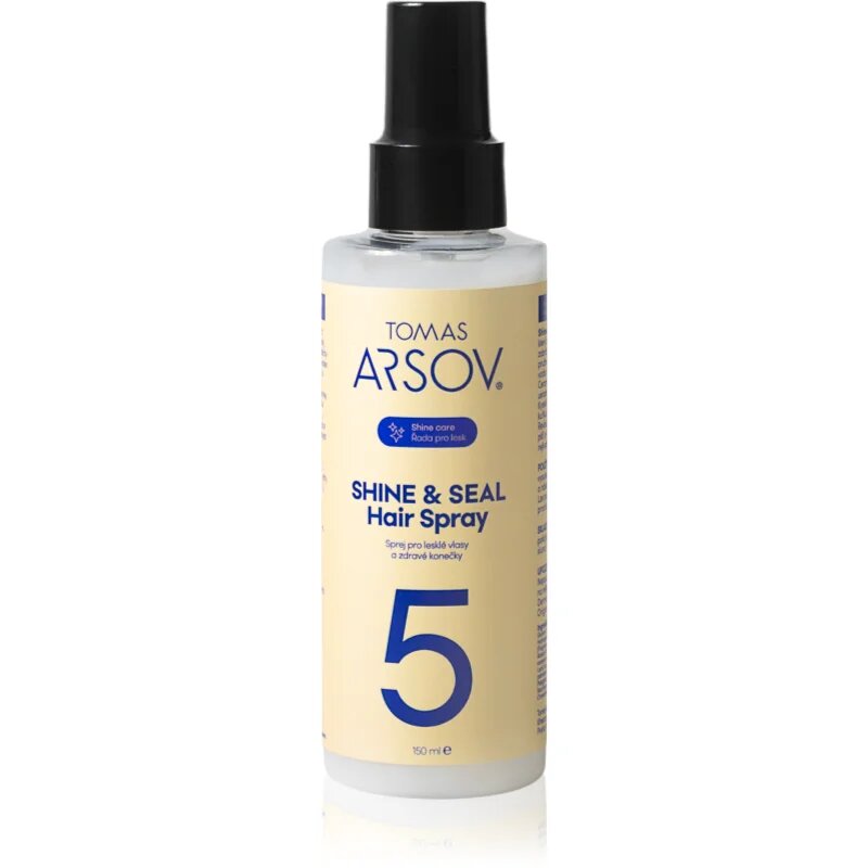 Tomas Arsov SHINE & SEAL haj spray a fénylő és selymes hajért 150 ml