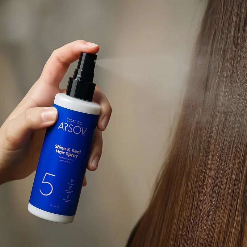 Tomas Arsov SHINE & SEAL haj spray a fénylő és selymes hajért 150 ml