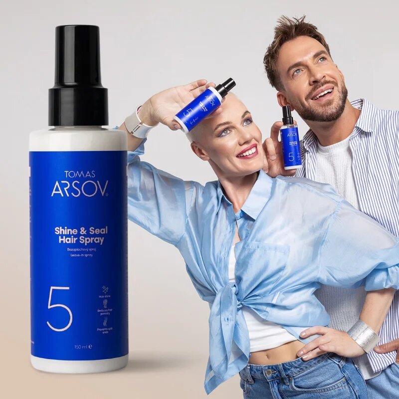 Tomas Arsov SHINE & SEAL haj spray a fénylő és selymes hajért 150 ml
