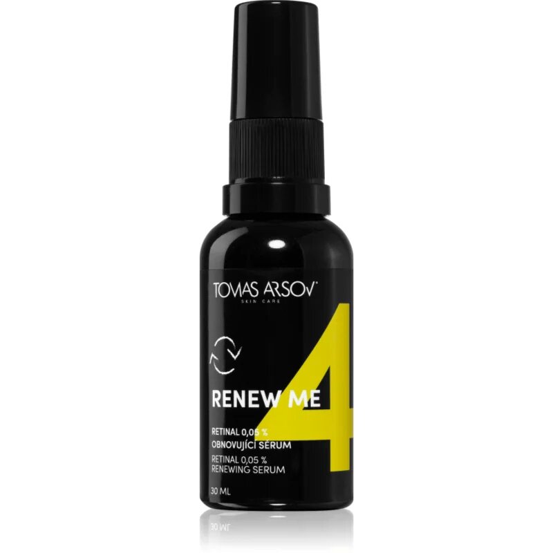 Tomas Arsov Skin RENEW ME Retinal 005% regeneráló szérum retinollal 30 ml