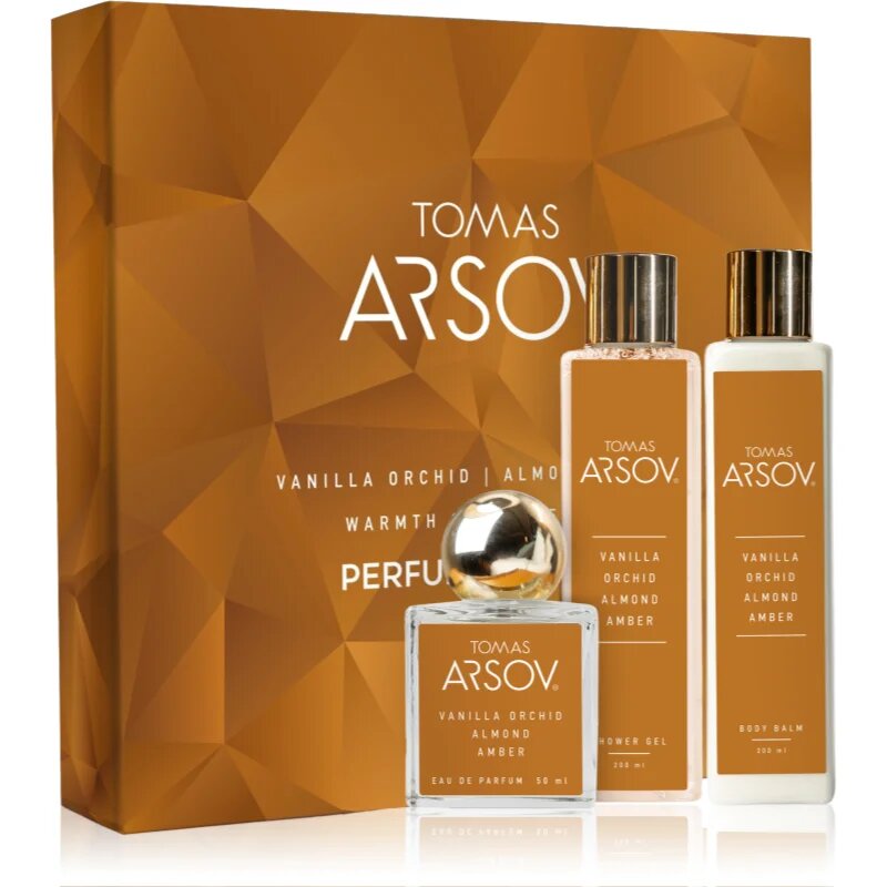 Tomas Arsov Vanilla Almond Milk Amber ajándékszett unisex
