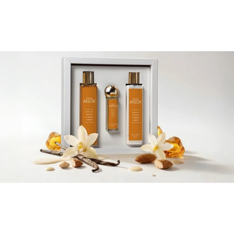 Tomas Arsov Vanilla Almond Milk Amber ajándékszett unisex