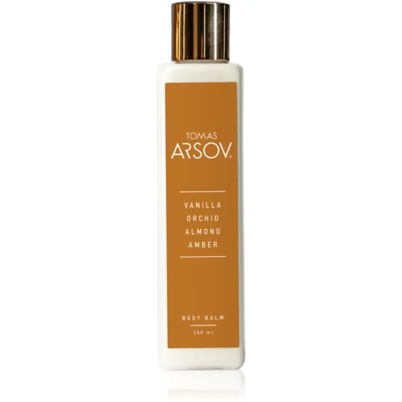 Tomas Arsov Vanilla Almond Milk Amber Body balm parfümös testápoló tej 200 ml