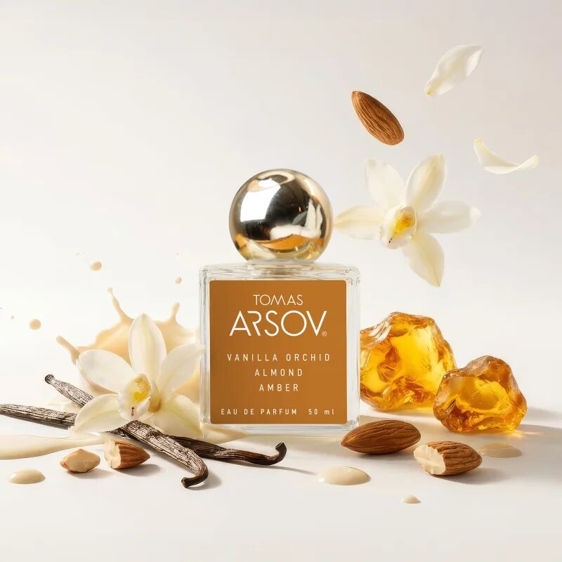 Tomas Arsov Vanilla Almond Milk Amber Parfume Eau de Parfum unisex 50 ml