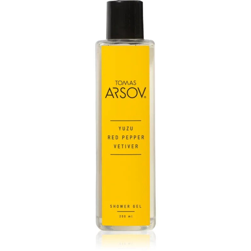 Tomas Arsov Yuzu Red Pepper Vetiver parfümös tusfürdő hidratáló hatással hölgyeknek 200 ml