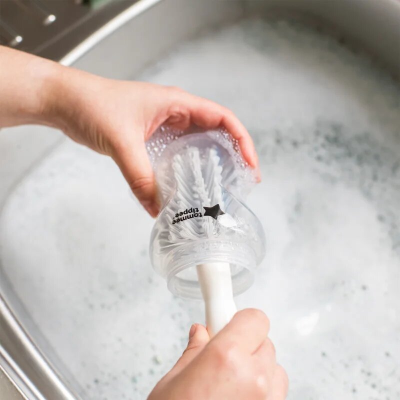 Tommee Tippee 2in1 Clean tisztítókefe Grey 1 db