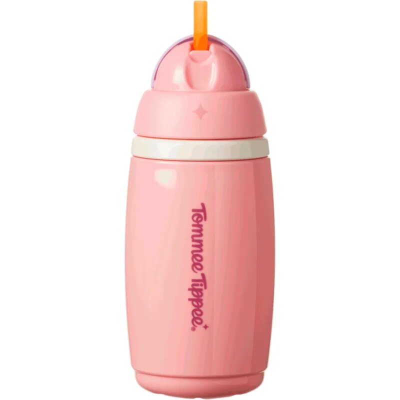 Tommee Tippee Active Cup bögre szívószállal Pink 12m+ 1 db