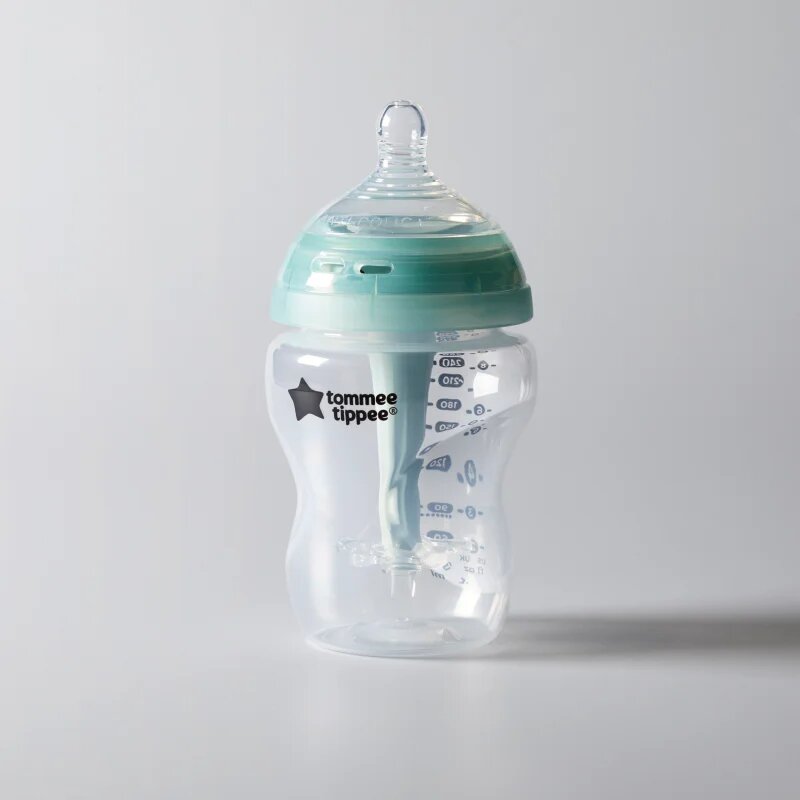 Tommee Tippee Advanced Anti-Colic cumisüveg antikólikus önfertőtlenítő Slow Flow 0m+ 3x260 ml