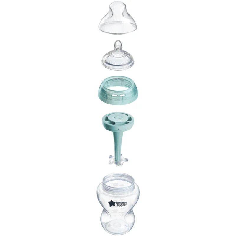 Tommee Tippee Advanced Anti-Colic önsterilizáló cumisüveg antikólikus Slow Flow 0m+ 1 db
