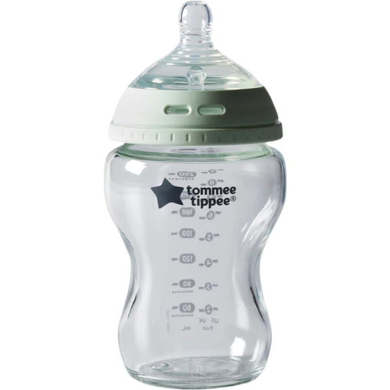 Tommee Tippee Closer To Nature Glass önsterilizáló cumisüveg Glass 0m+ 1 db
