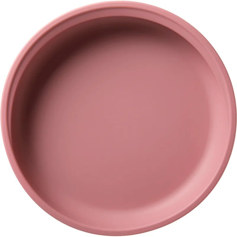 Tommee Tippee EasiStick™ Silicone Weaning Plate tányér tapadókoronggal 4m+ Pink 1 db