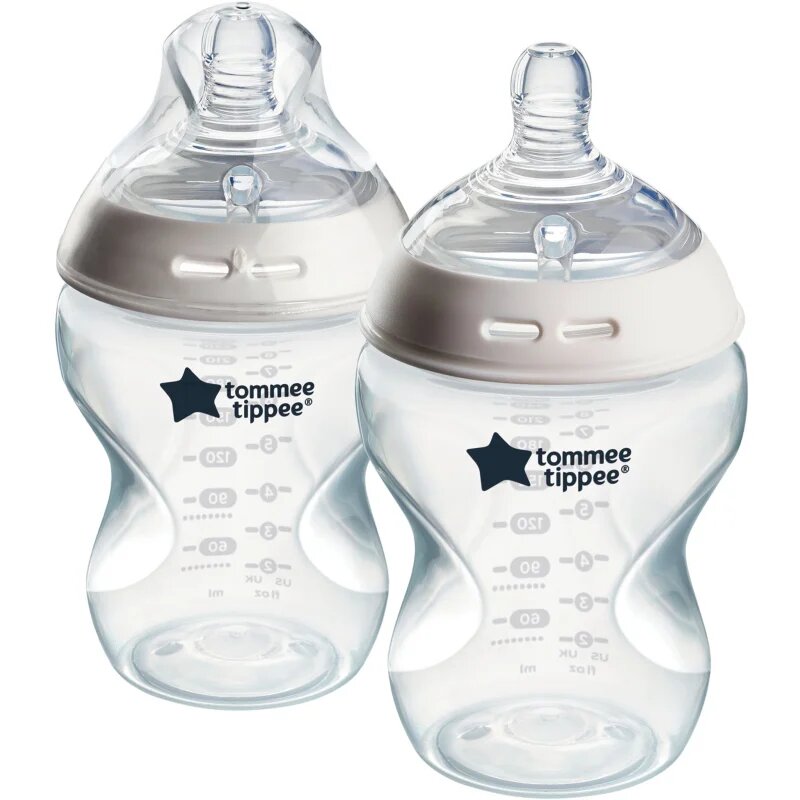 Tommee Tippee Natural Start Anti-Colic cumisüveg Slow Flow 0m+ 2x260 ml