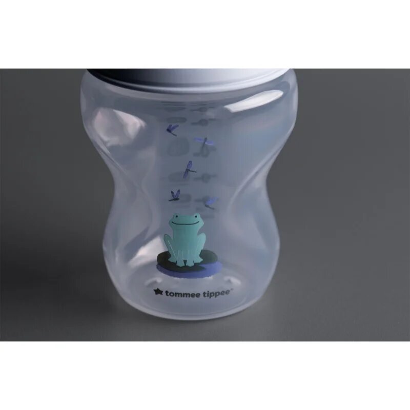 Tommee Tippee Natural Start Anti-Colic cumisüveg Slow Flow 0m+ Frog 2x260 ml