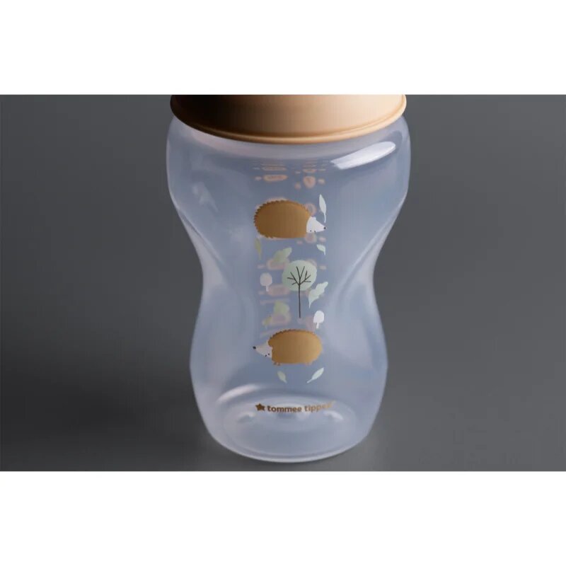 Tommee Tippee Natural Start Anti-Colic önsterilizáló cumisüveg Nature Medium Flow 3 m+ 2x340 ml