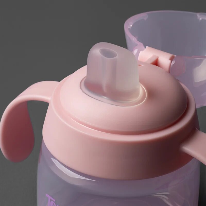 Tommee Tippee Transition Spout Cup cseppmentes bögre 4m+ Pink 150 ml