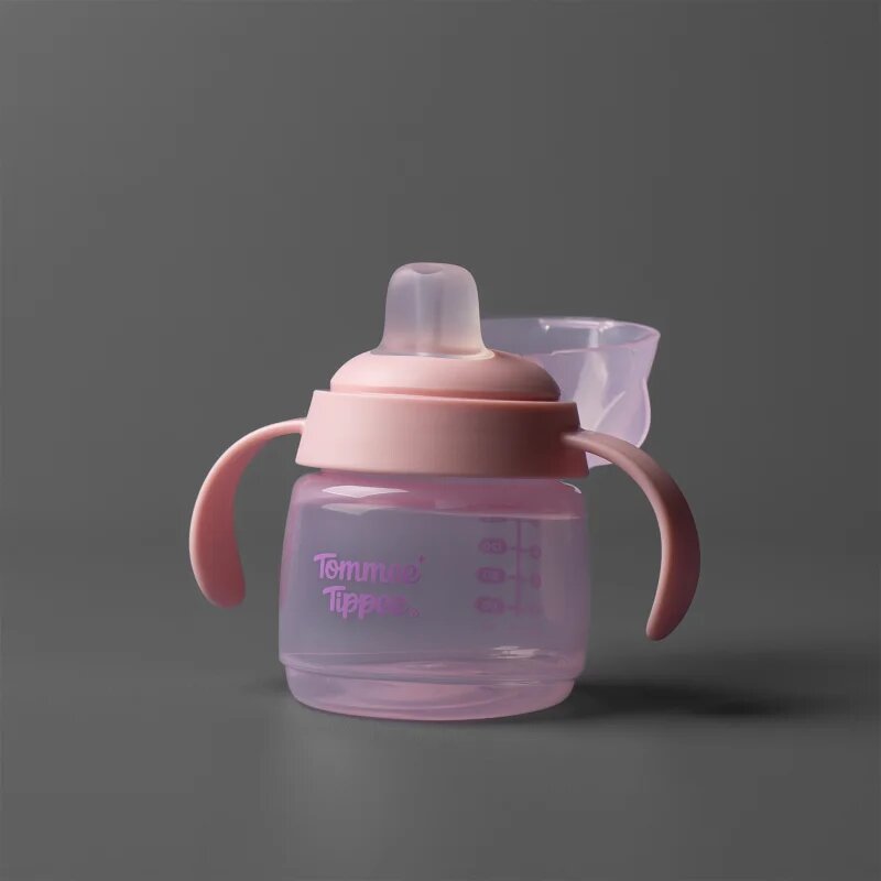 Tommee Tippee Transition Spout Cup cseppmentes bögre 4m+ Pink 150 ml