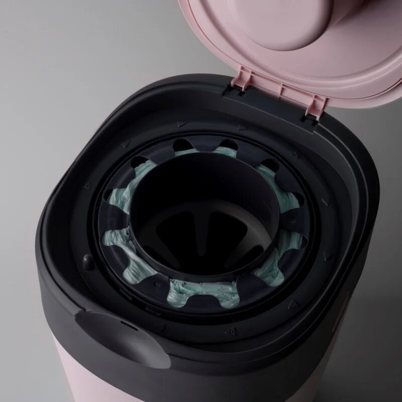 Tommee Tippee Twist & Click Pink pelenkatároló kosár + szemeteskosár kazetta 1 db