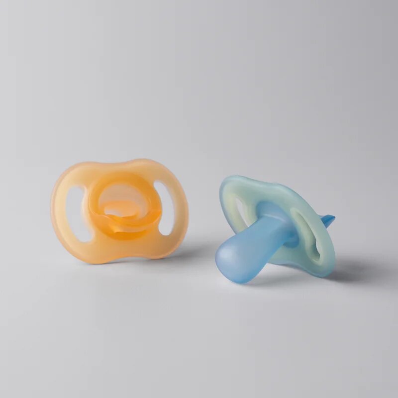 Tommee Tippee Ultra Light Night cumi 6-18m Orange/ Blue 2 db
