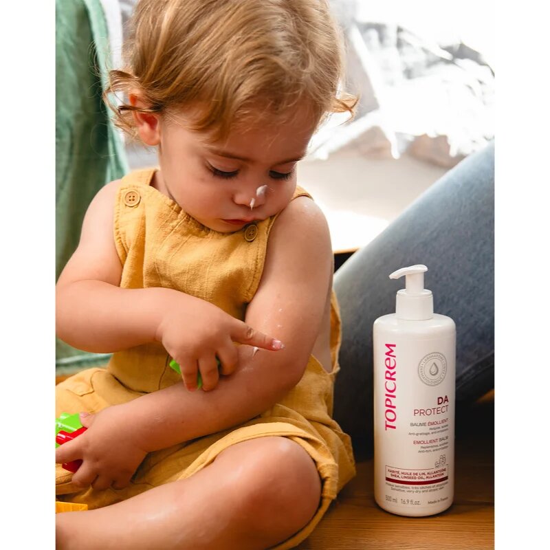 Topicrem AD Emollient Balm tápláló testbalzsam nagyon száraz érzékeny és atópiás bőrre 75 ml
