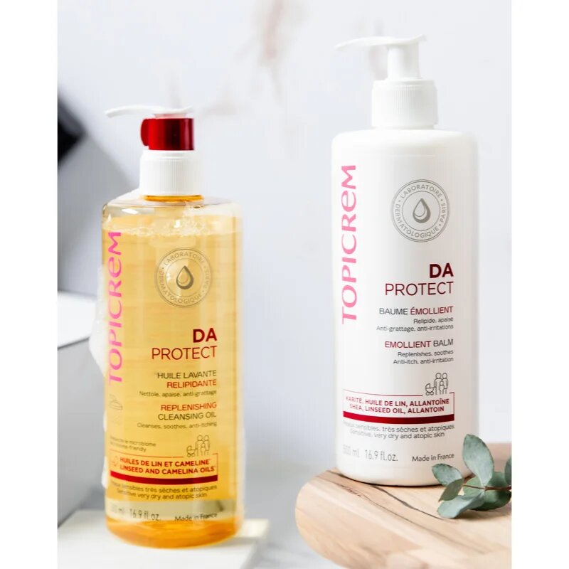 Topicrem AD Emollient Balm tápláló testbalzsam nagyon száraz érzékeny és atópiás bőrre 75 ml