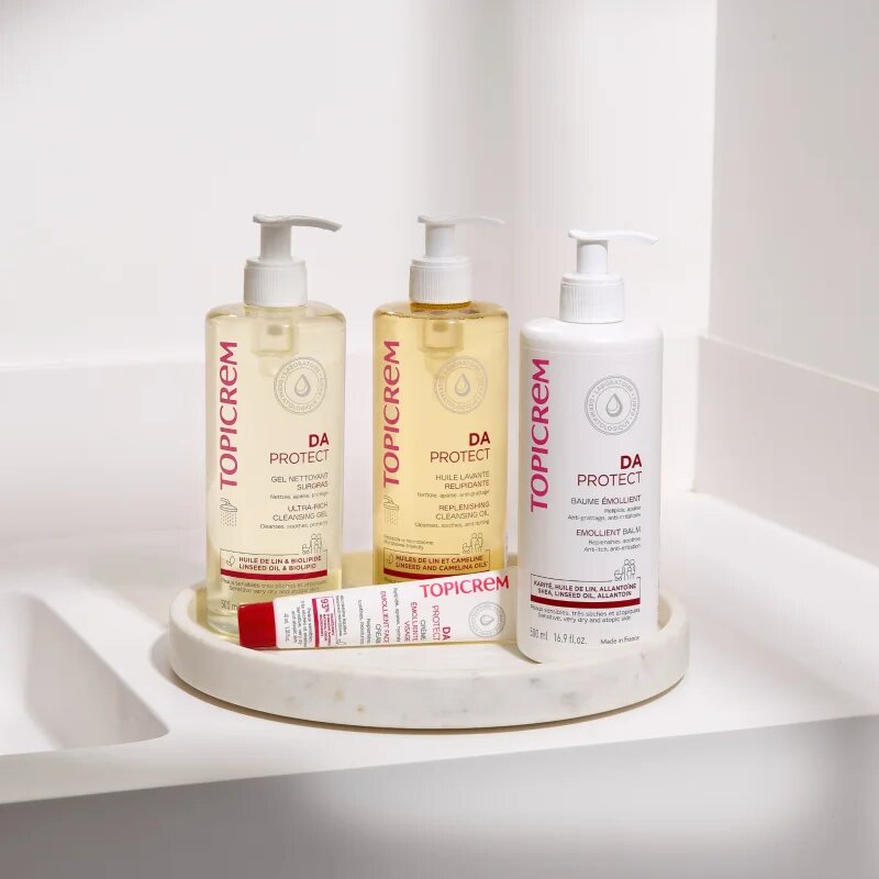 Topicrem AD Ultra-Rich Cleansing Gel tisztító gél nagyon száraz érzékeny és atópiás bőrre 500 ml